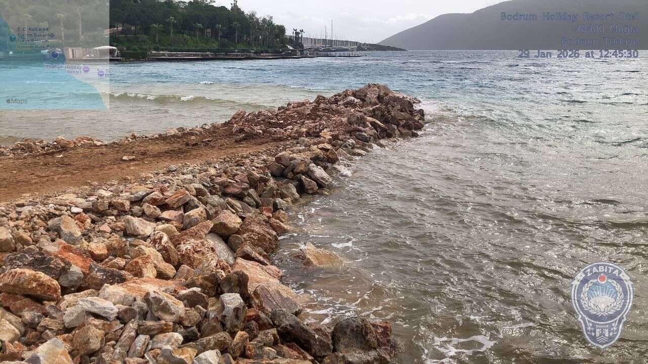 Turizm Cenneti Bodrum Sahilinde Skandal: Sahildeki Kaçak Dolguya Büyük Ceza! 2